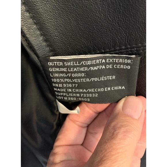 Worthington Women's Leather jacket Size L - Picture 7 of 8
